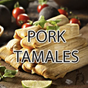 Tamales (one dozen Pork Tamales/steamed and ready to eat)